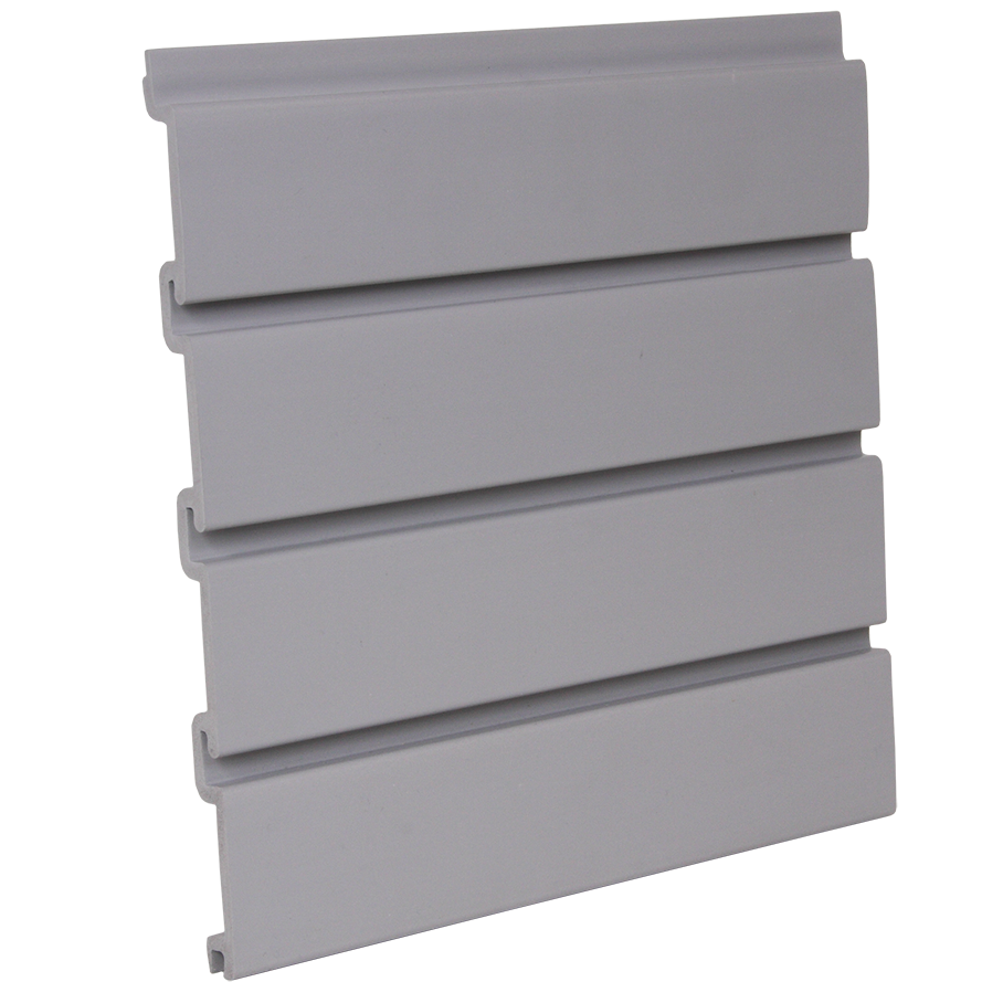 PVC Grey Slatwall Panel